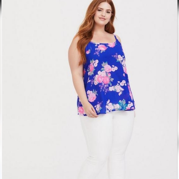 💜 2/$36 💜New w/Tags! Torrid Sophie Cami w/Crisscross Back & Adjustable Straps - Picture 3 of 12
